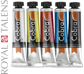 Cobra Water Mixable Oil Color 40ml Transparent Oxide Red