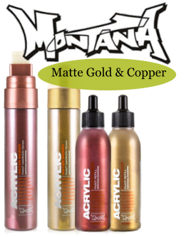 Matte Gold & Copper